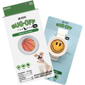 KN FLAX Aegis Bug-Off Clip For Dogs 2 Pack Natural Flea Tick And Ant Repellent Basketball And Smile Design Made In Korea