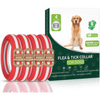 Yotango Flea And Tick Collar For Dogs 4 Pack 32 Months Protection Waterproof Adjustable Treatment For Small Medium And Large Breeds