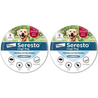 Bayer Seresto Flea And Tick Collar For Dogs Over 18 Pounds Treatment And Prevention 8 Month Protection Pack Of 2