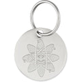 BioPower Pet Shield Natural Flea And Tick Repellent Collar Tag For Dogs And Cats Stainless Steel Pendant 12 Months Protection