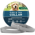 UDyoude Flea And Tick Collar For Dogs Water Resistant Adjustable Protection For Large Dogs Pack Of 2