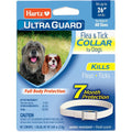 Hartz UltraGuard Flea And Tick Collar For Large Dogs And Puppies Up To 26 Inch Neck Seven Month Protection White Fresh Scented