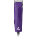 Andis EasyClip Professional Animal Seven Piece Detachable Ceramic Blade Clipper Kit For Heavy Coats Frustration Free Packaging Purple