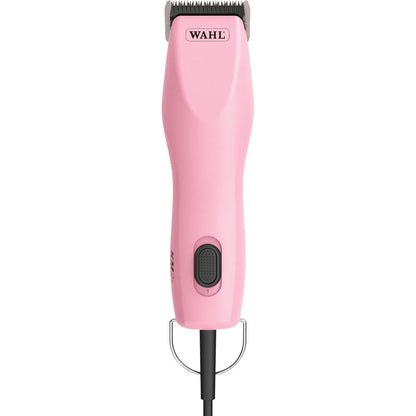 Wahl Pro Animal Thick Curly Coat Clipper Two Speed Professional Pet Grooming Kit For Dogs And Cats Corded Heavy Duty Hair Clipper In Pink