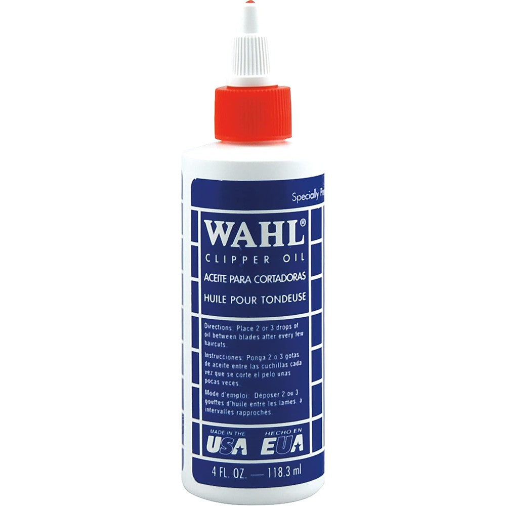 Wahl Professional Animal Blade Oil For Pet Clipper And Trimmer Blades Four Ounce Premium Lubricant For Professional Dog Grooming Maintenance