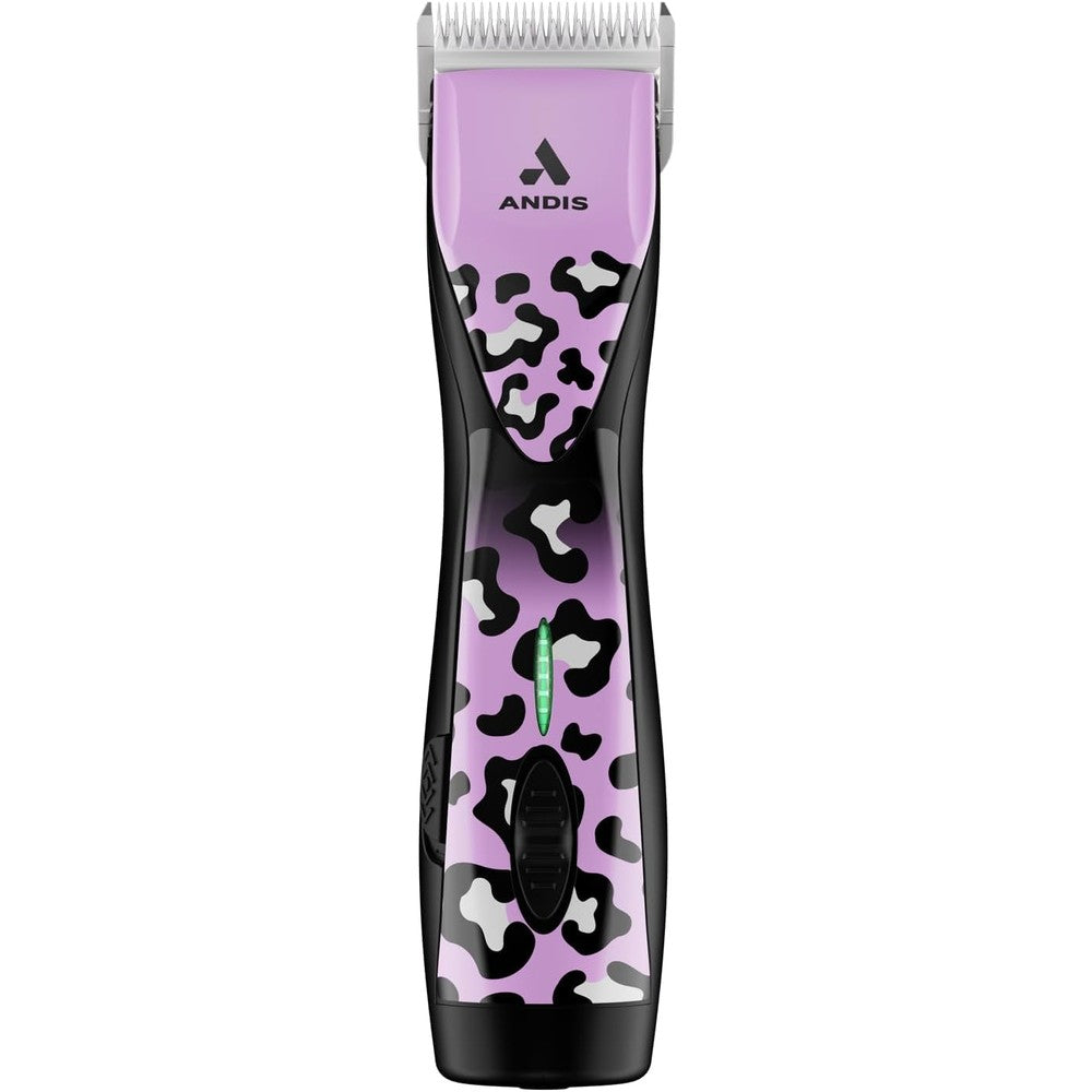 Andis Pulse ZR II Gabriel Feitosa Edition Five Speed Detachable Blade Cordless Dog Grooming Clipper With Removable Lithium Ion Battery Wild Colorway