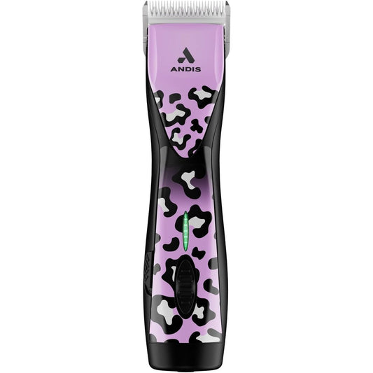 Andis Pulse ZR II Gabriel Feitosa Edition Five Speed Detachable Blade Cordless Dog Grooming Clipper With Removable Lithium Ion Battery Wild Colorway