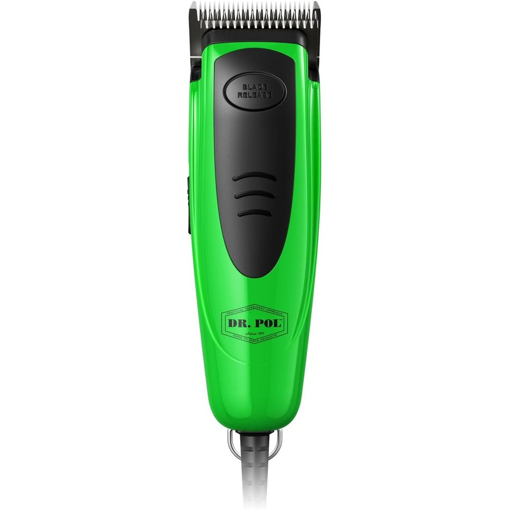 Andis Dr. Pol Easy Clip Versa Clipper Kit Complete Pet Grooming Solution With Detachable Blades And Nail Clipper For Dogs And Cats Green