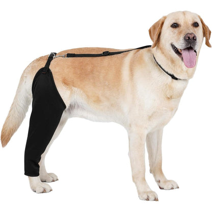 Barkless Single Dog Rear Leg Recovery Sleeve To Stop Licking Breathable Hind Leg Wound Protective Suit Alternative To Cone Collar Extra Large