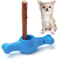 Cheweasy Interactive Bully Stick Holder For Dogs Prevent Choking Safety Device Seesaw Shape Small Size