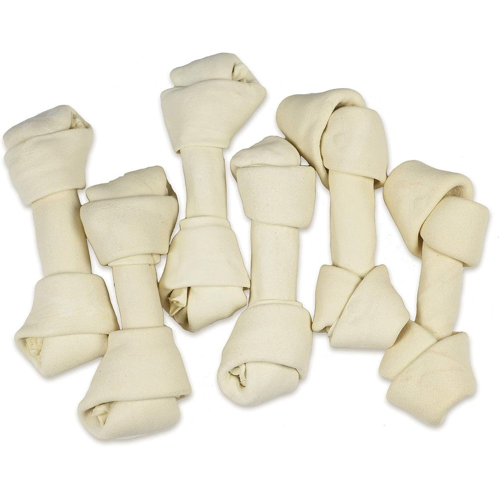 Hotspot Pets 20 Pack 7 Inch USDA Certified Rawhide Dog Chews For Dental Health And Behavior Support Grass Fed Brazilian Beef