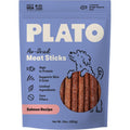 Plato Thinkers Salmon Meat Stick Dog Treats Air Dried Natural Protein Formula For Skin And Coat Support 10 Ounce Pouch