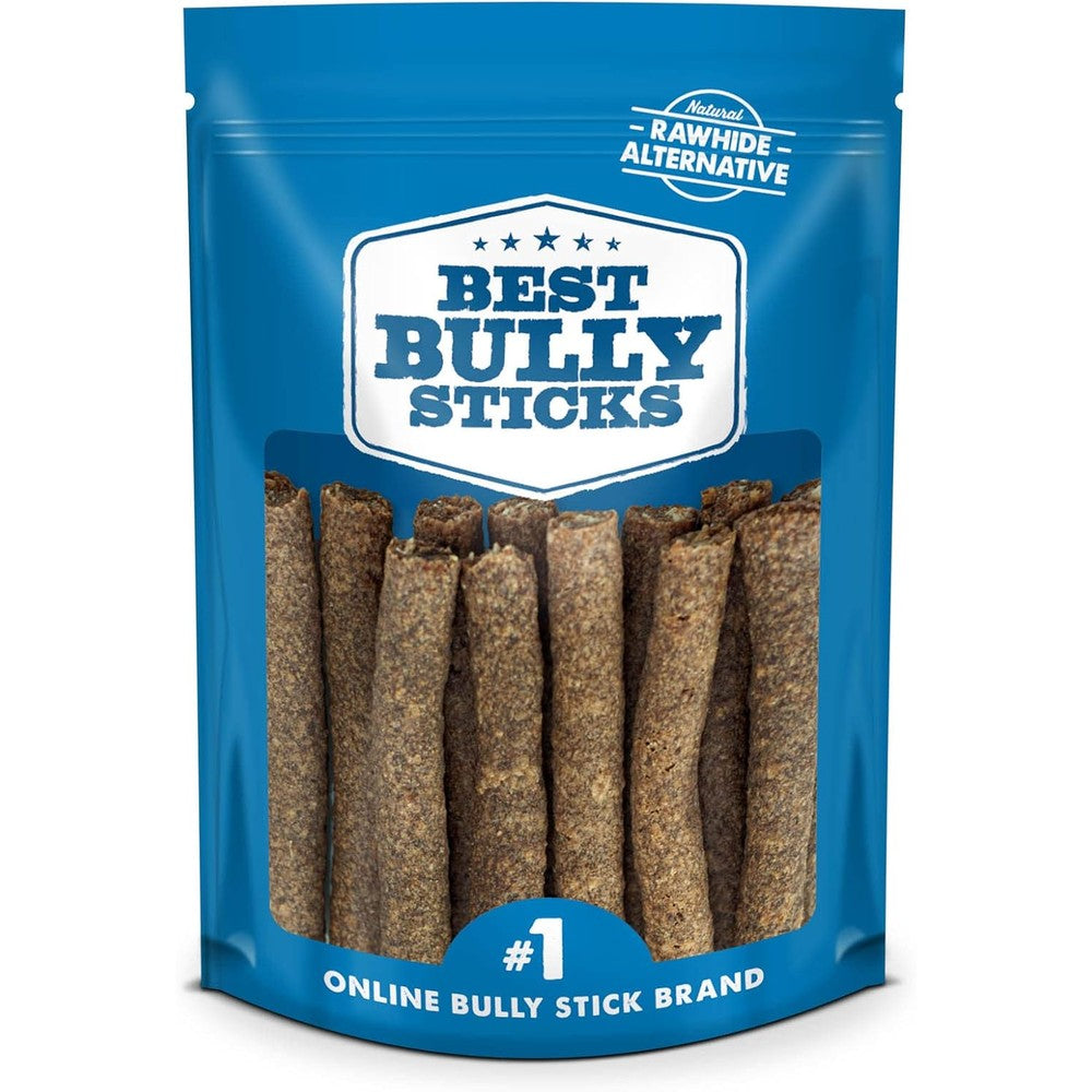 Best Bully Sticks Premium Real Beef Snap Sticks 12 Count Pack Of 1 Natural Rawhide Free Dog Chews