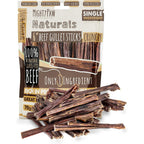 Mighty Paw Beef Gullet Sticks For Dogs, 6 Inch Premium Beef Esophagus Treats, 30 Pack, Rawhide Free, High Protein Dental Chews For Large And Small ...