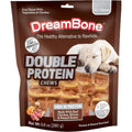 DreamBone Double Protein Chews Made With Real Chicken, Sirloin And Peanut Butter, 10 Count, Rawhide-Free Dog Chews, 9.80 Ounce