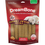 DreamBone Churro Style Dog Sticks Made With Real Chicken Rawhide Free Chews For Dogs 14 Count Pack Of 1