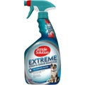 Simple Solution Extreme Pet Stain And Odor Eliminator Spray With Pro-Bacteria Cleaning Power For Dogs And Cats 32 Fluid Ounce