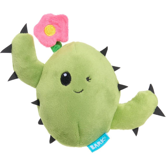 Barkbox Consuela The Cactus 2-in-1 Interactive Plush Dog Toy With Squeaker And Crinkle Layers For Large Dogs And Puppies