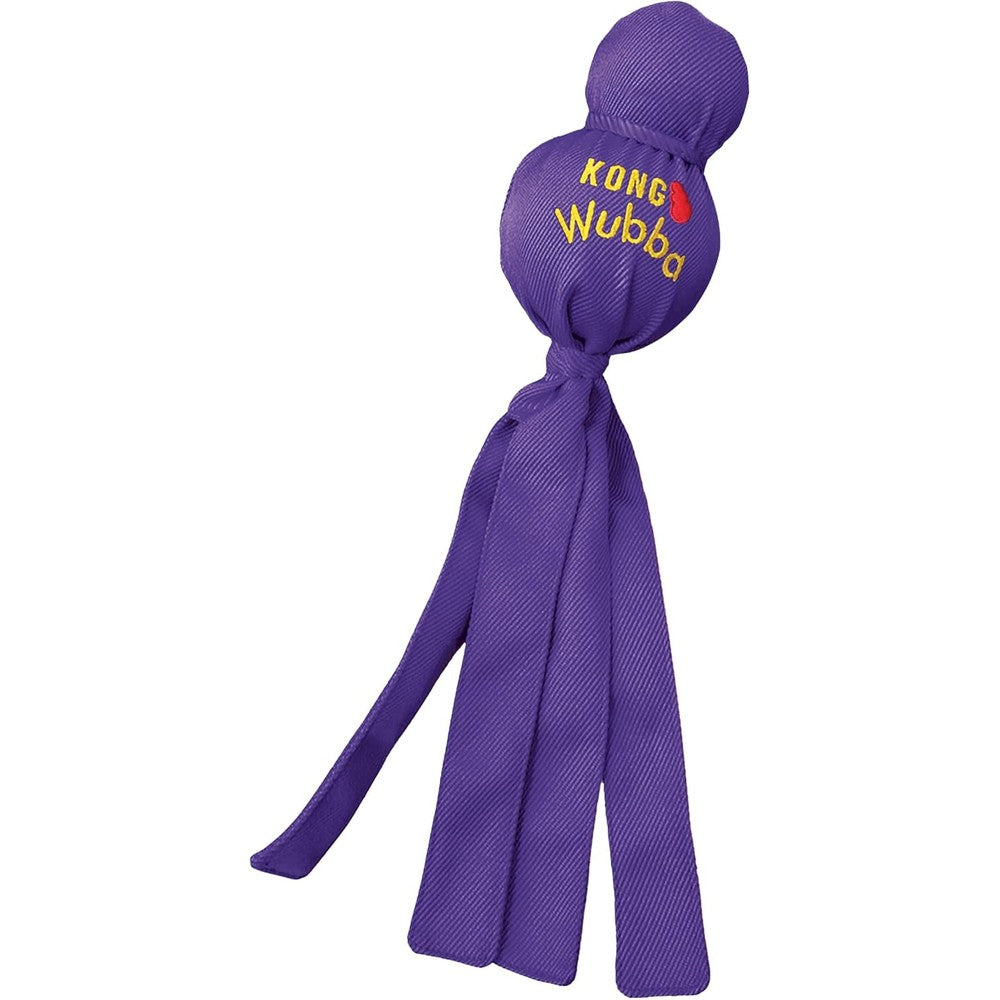 KONG Wubba Interactive Dog Toy For Tug Of War And Fetch Playtime Extra Large Size Assorted Colors Randomly Provided For Large Breed Dogs