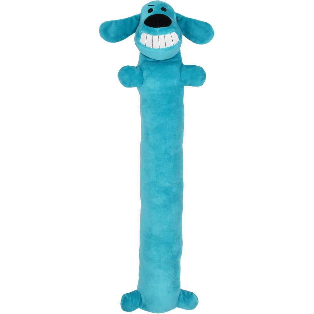 Multipet Original Loofa Dog Plush Toy Squeaky Stuffed Animal For All Dogs 12 Inch Random Color Surprise
