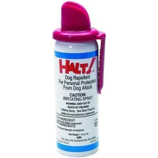 Halt II Dog Repellent Spray Personal Protector With Capsaicin For Aggressive Dog Deterrent 1.5 Fluid Ounce