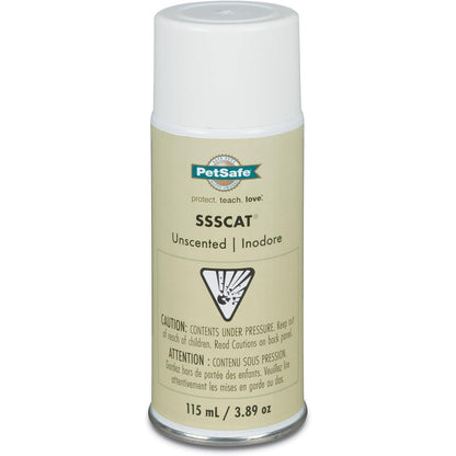 PetSafe SSSCAT Automatic Spray Pet Deterrent Replacement Can - Contactless Behavior Correction - Motion Sensor Air Burst - Only Compatible with First-Generation SSCAT Spray Deterrent System