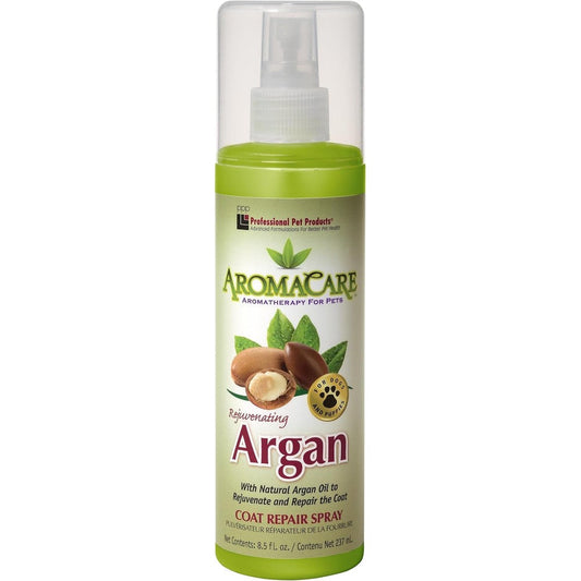Ppp Pet Aroma Care Rejuvenating Argan Oil Coat Repair Spray For Dogs And Puppies, 8 Fluid Ounce