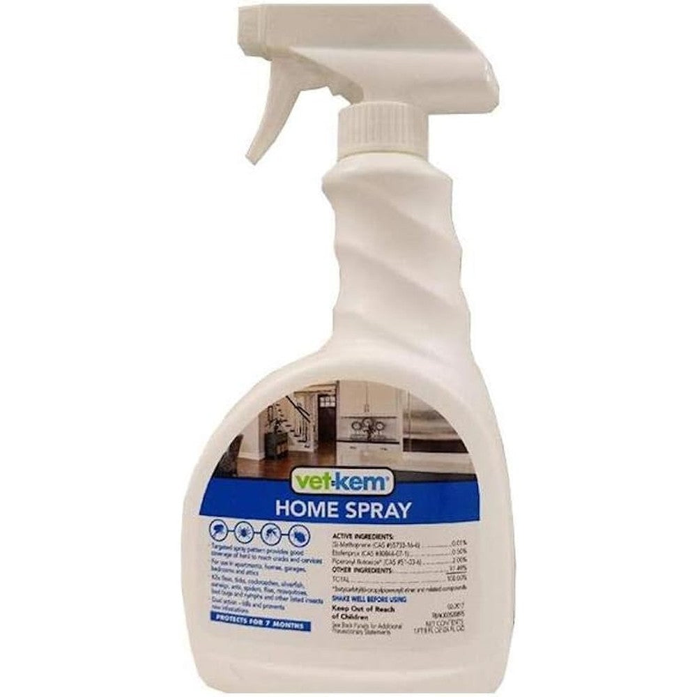 Vet-Kem Siphotrol Plus Area Treatment Home Spray For Fleas And Ticks 24 Fluid Ounce