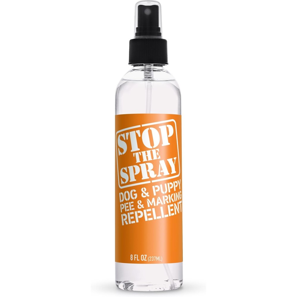 Emmy's Best Stop The Spray Dog And Puppy Pee Marking Repellent Pet Training Spray 8 Fluid Ounces