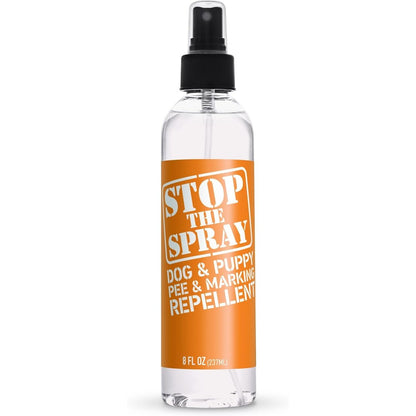 Emmy's Best Stop The Spray Dog And Puppy Pee Marking Repellent Pet Training Spray 8 Fluid Ounces