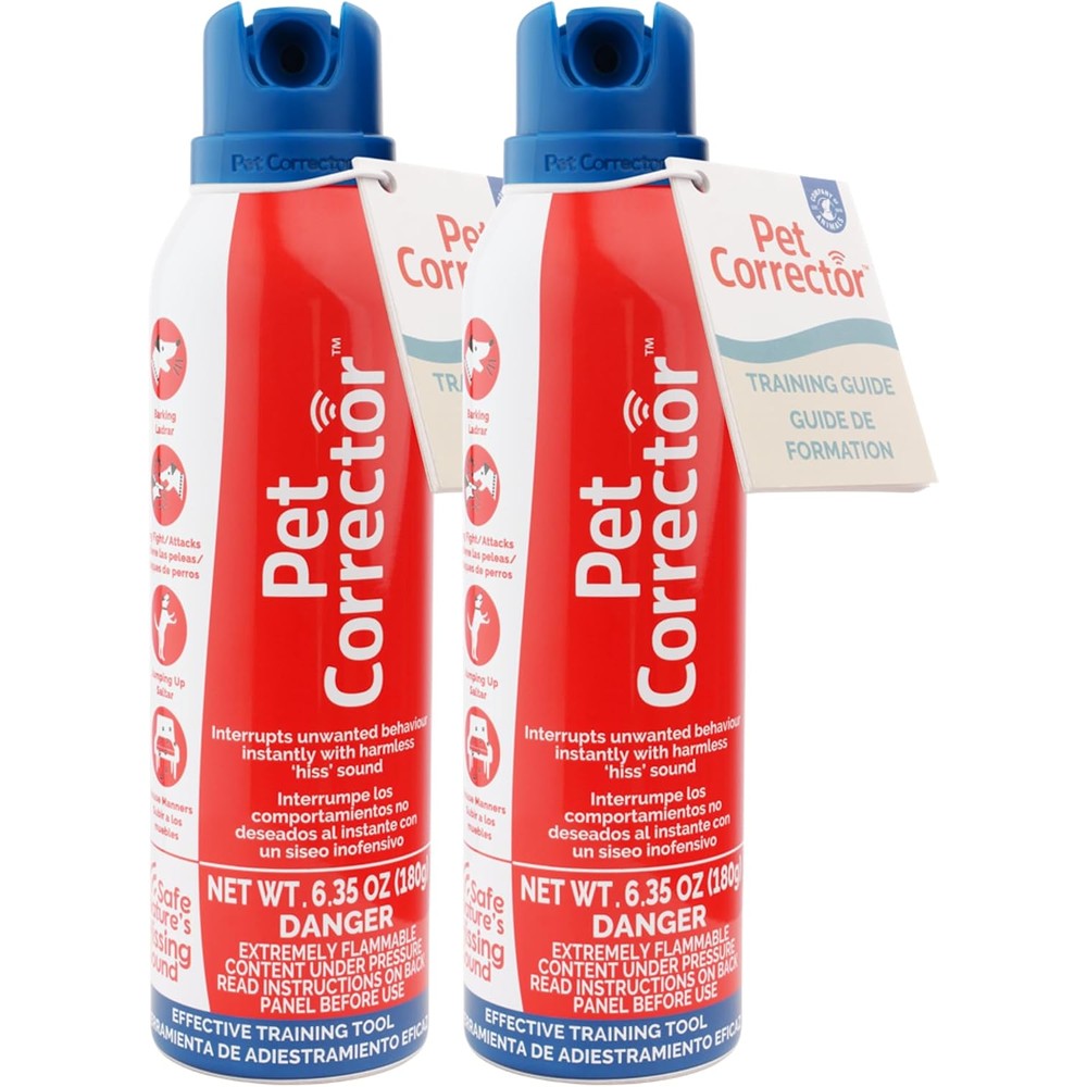 Company Of Animals Pet Corrector Dog Training Spray 200 Milliliter Twin Pack For Barking And Unwanted Behavior Correction