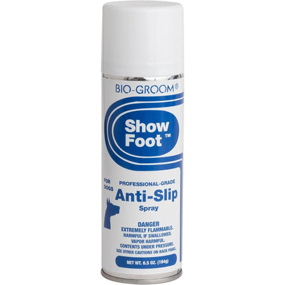 Bio-Groom Show Foot Professional Anti-Slip Spray For Dogs Paw Traction And Stability 8 Fluid Ounce