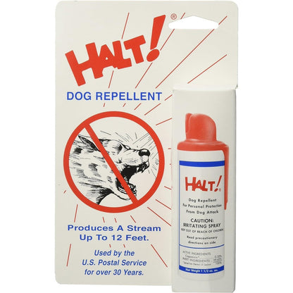 Halt 91427 Dog Repellent Spray Red 1.5 Fluid Ounce Personal Protection Deterrent