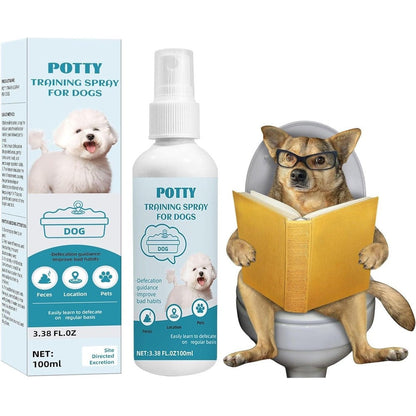 Axiesh Dog Potty Training Spray For Puppies And Adult Dogs Indoor And Outdoor Use 100 Milliliters