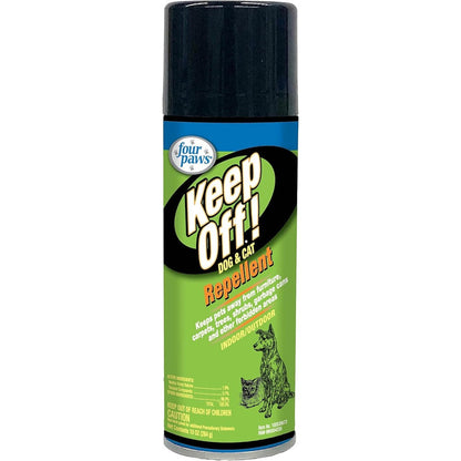 Four Paws Keep Off Pet Repellent Spray For Dogs And Cats Indoor And Outdoor Deterrent 10 Ounces