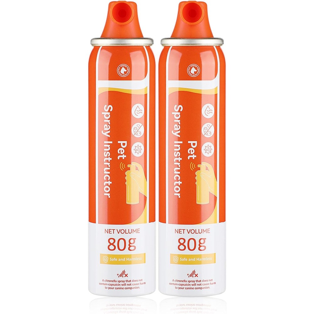 Ansjdh Dog Corrector Spray 80ml 2 Pack Humane Training Aid For Barking And Unwanted Behavior Correction