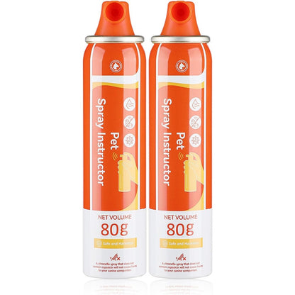 Ansjdh Dog Corrector Spray 80ml 2 Pack Humane Training Aid For Barking And Unwanted Behavior Correction