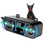 Generic Solar Ultrasonic Dog Bark Deterrent Device Outdoor Waterproof Anti Barking Control With 50 Foot Range For Small Medium And Large Dogs