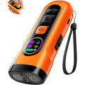 Sedulan Ultrasonic Dog Bark Deterrent Device For Pets And Neighbor Dogs Portable Handheld Anti Barking Training Tool In Orange