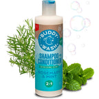 Buddy Biscuits Buddy Wash 2 In 1 Dog Shampoo And Conditioner Rosemary And Mint 16 Fluid Ounce Bottle