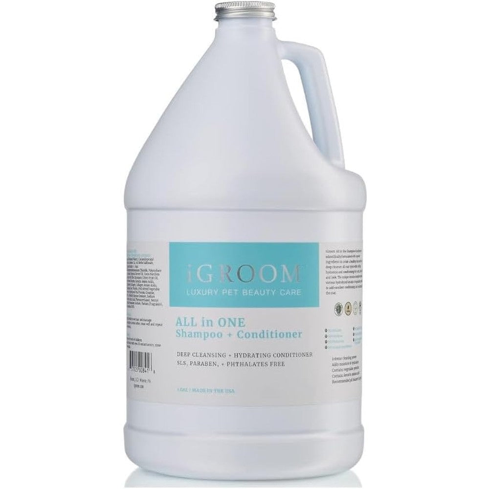 IGroom All In One Dog Shampoo And Conditioner Luxury Pet Beauty Care Deep Cleaning Hydrating Formula For All Coat Types Made In The United States O...