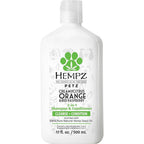 Hempz Petz Creamy Citrus Orange And Red Raspberry Two In One Herbal Dog Shampoo And Conditioner Hydrating And Deshedding Formula Seventeen Ounce