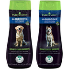 Furminator Deshedding Ultra Premium Shampoo And Conditioner Bundle For Dogs 16 Fluid Ounce Each