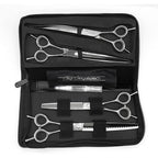 Chris Christensen Classic Series Grooming Shears Full Set Of Four Scissors With Case For Professional Pet Groomers And Beginners Made From Japanese...