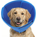 AOFITEE Soft Dog Cone Collar Anti Licking Adjustable Breathable Elizabethan Recovery Collar Alternative For Large Dogs Post Surgery Wound Healing B...