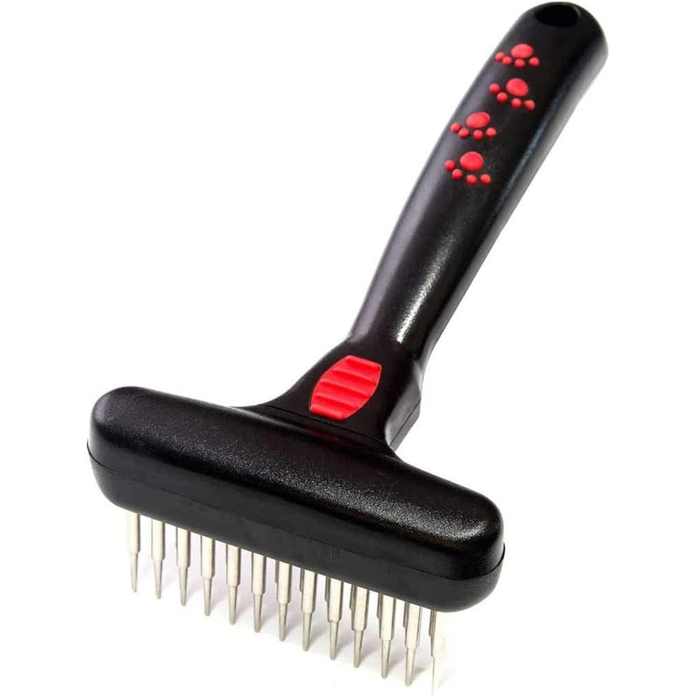 Ryan's Pet Supplies Paw Brothers Magic Spring Undercoat Rake For Dogs Professional Grade 6.8 Inch