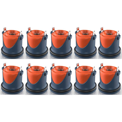 PETZEE 10 Pieces Replacement Invisible Fence Battery Compatible With R21 R22 R51 And Microlite Receiver Collars