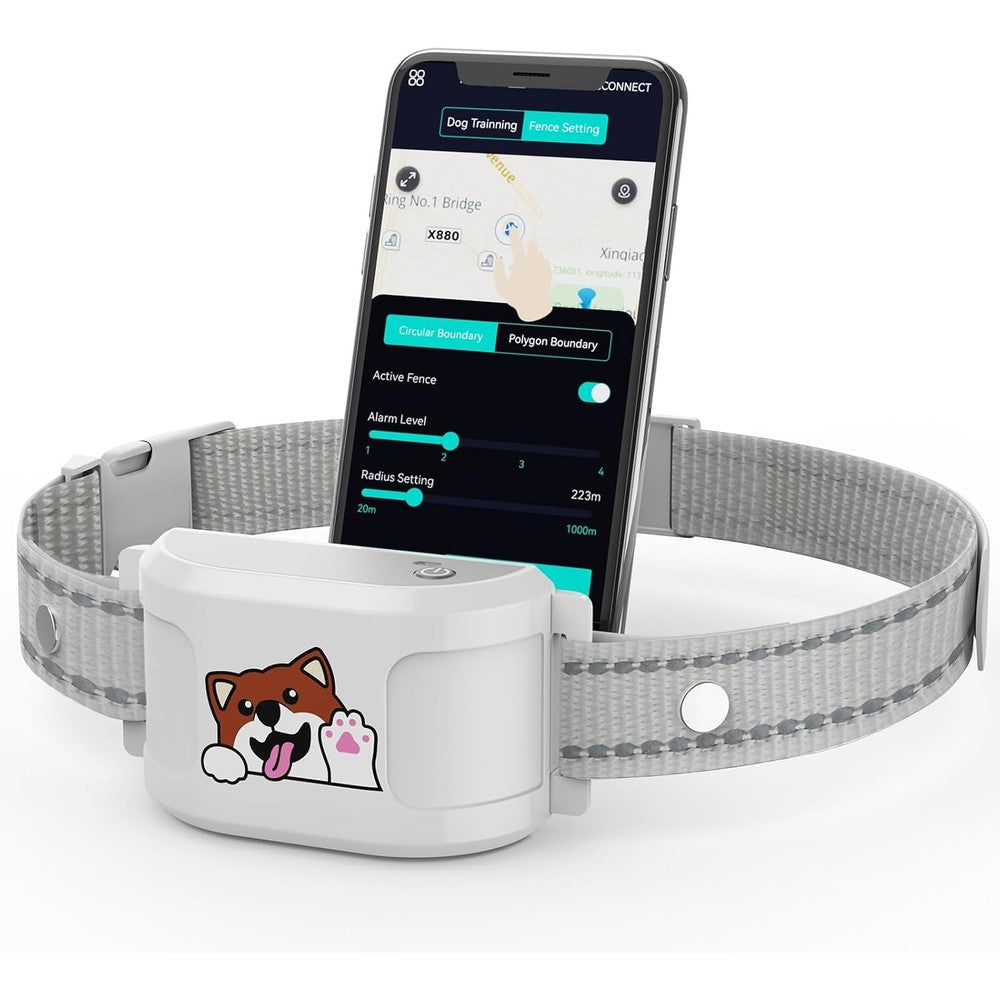 PetSafe GPS Dog Fence And Wireless Training Collar With Customizable App Boundaries IPX7 Waterproof Rechargeable Smart Containment System