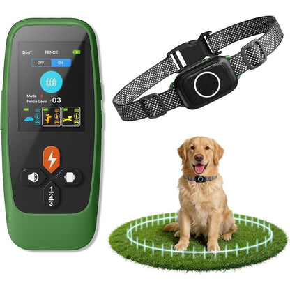 Patpet T800 Pro 4-in-1 Wireless Dog Fence System and Electric Training Collar with Anti-Bark Mode and Real-Time Pet Status Display Casing