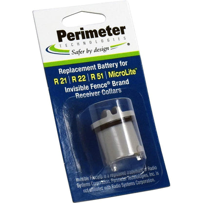 Perimeter Technologies Compatible Invisible Fence R21 And R51 Dog Collar Replacement Battery Three Volt Lithium Power Cell One Count